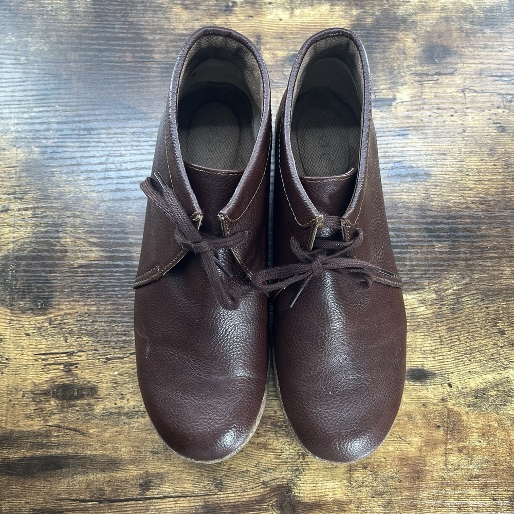 Boc Born Concept Shoes Womens 8.5M Nadia Chukka Comfort Boots Walking Brown - Picture 3 of 11